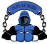 Club de boxeo delgado